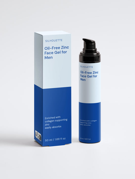 Oil-Free Zinc Face Gel for Men